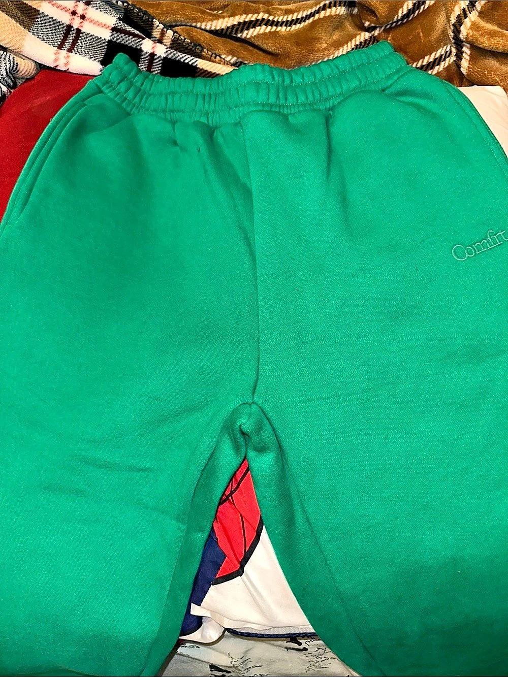 Comfrt signature Teal Jogger Sweatpants